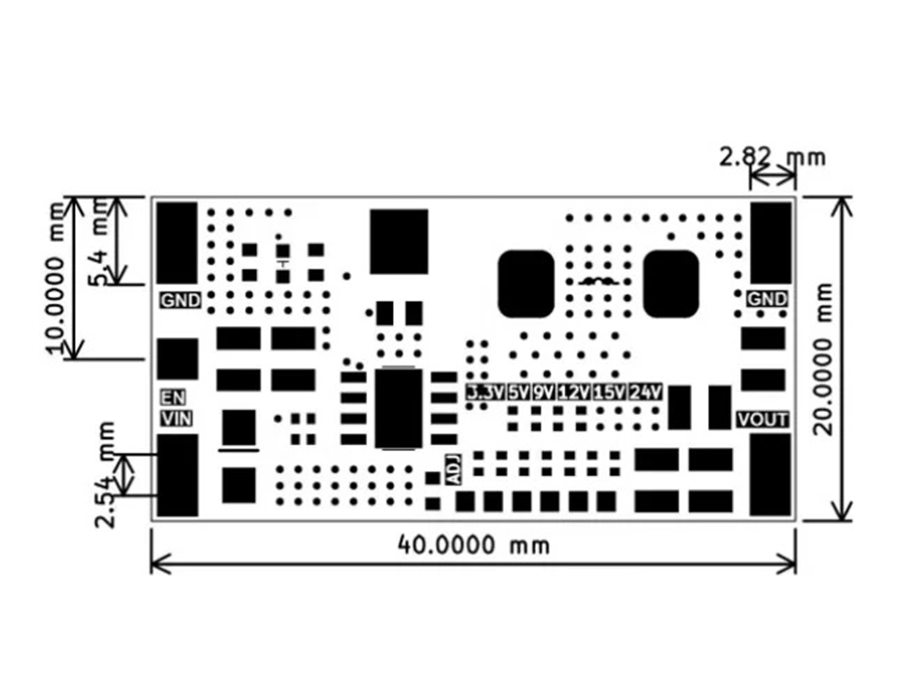 Перетворювач TPS54560 5В/5А (для пониження напруги) (світлина #4)