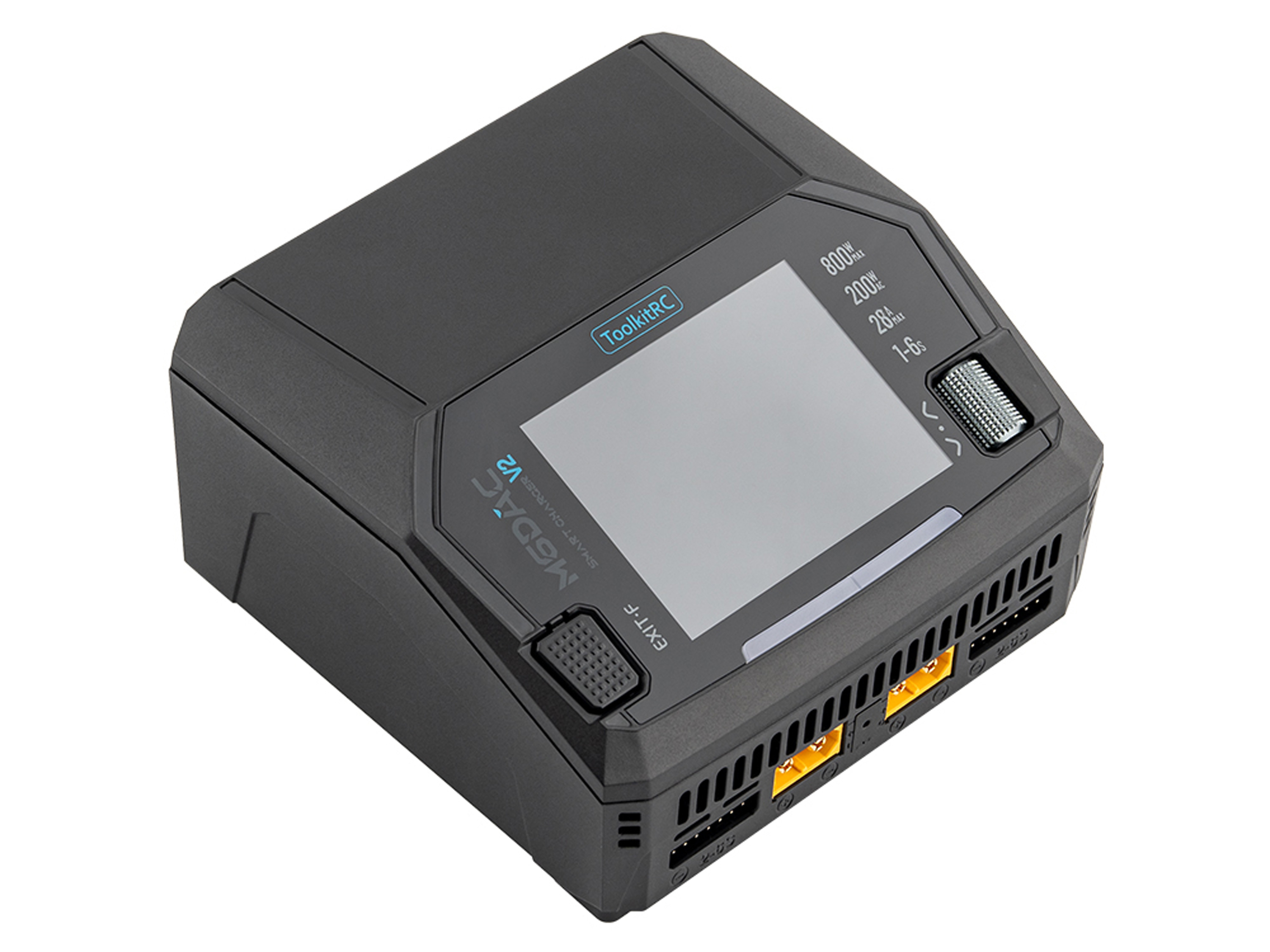 Зарядний пристрій ToolkitRC M6DAC V2 AC200W/DC800W 2x16A (світлина #2)