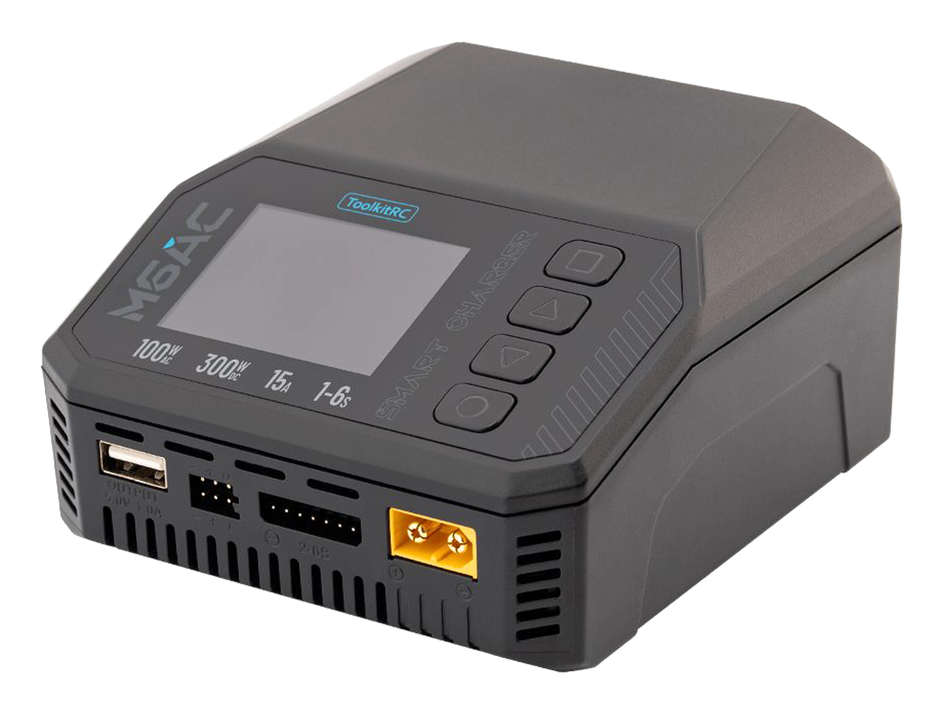 Зарядний пристрій ToolkitRC M6AC AC100W/DC300W 15A (світлина #1)