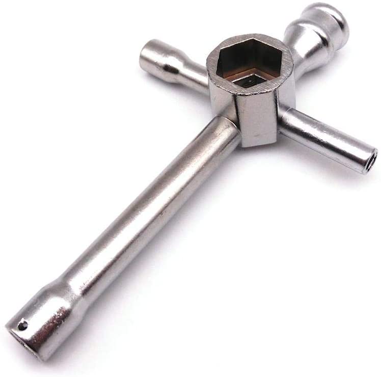 Ключ гайковий накидний 10 / 12 / 17 / 5.5 / 7.8мм (світлина #1)