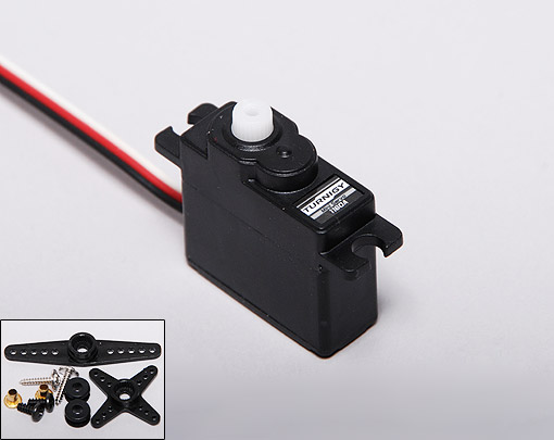 Сервомеханізм аналоговий Turnigy 1160A 16g/2.1kg/0.11sec (6.0V) (світлина #1)