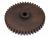 Ведена шестерня (спур) KV 1M 44T (сталь) (світлина #1)